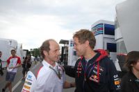 Joe Leberer und Sebastian Vettel (c) Maier