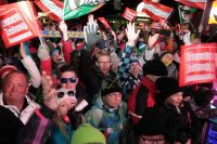 Skifans hoffen auf WM in Saalbach (c) Maier