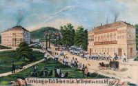 Bergerbraeuers Bierhalle stand am Anfang der bewegten Geschichte des Hotel Pitter (c) Salzburg Museum